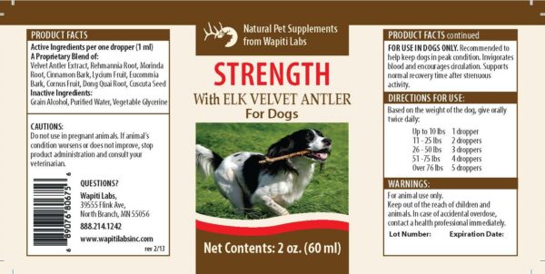 Strength Dog Tincture Pr
