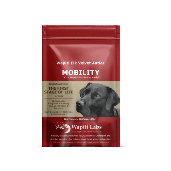 Elk Velvet Antler Mobility Supplement For Dogs (Copy)