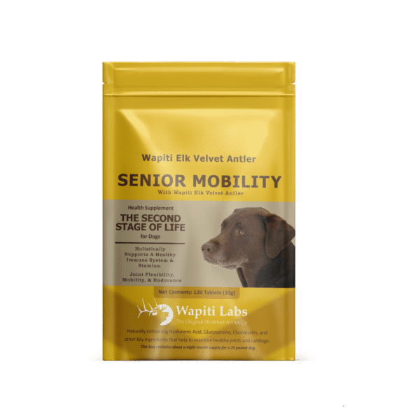 Elk Velvet Antler Senior Mobility Supplement - Senior Dog Supplements - Image 3