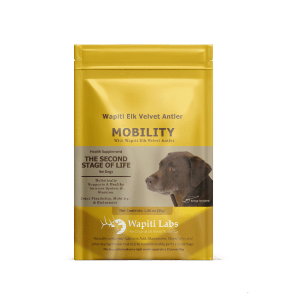 Elk Velvet Antler Senior Mobility Supplement for Dogs