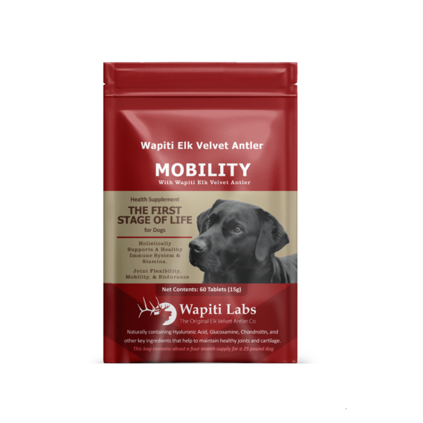Elk Velvet Antler Mobility Supplement For Dogs