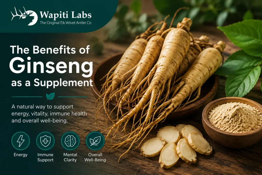 Benefits Ginseng Supplement