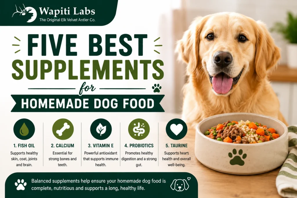 Five Best Supplements for Dogs