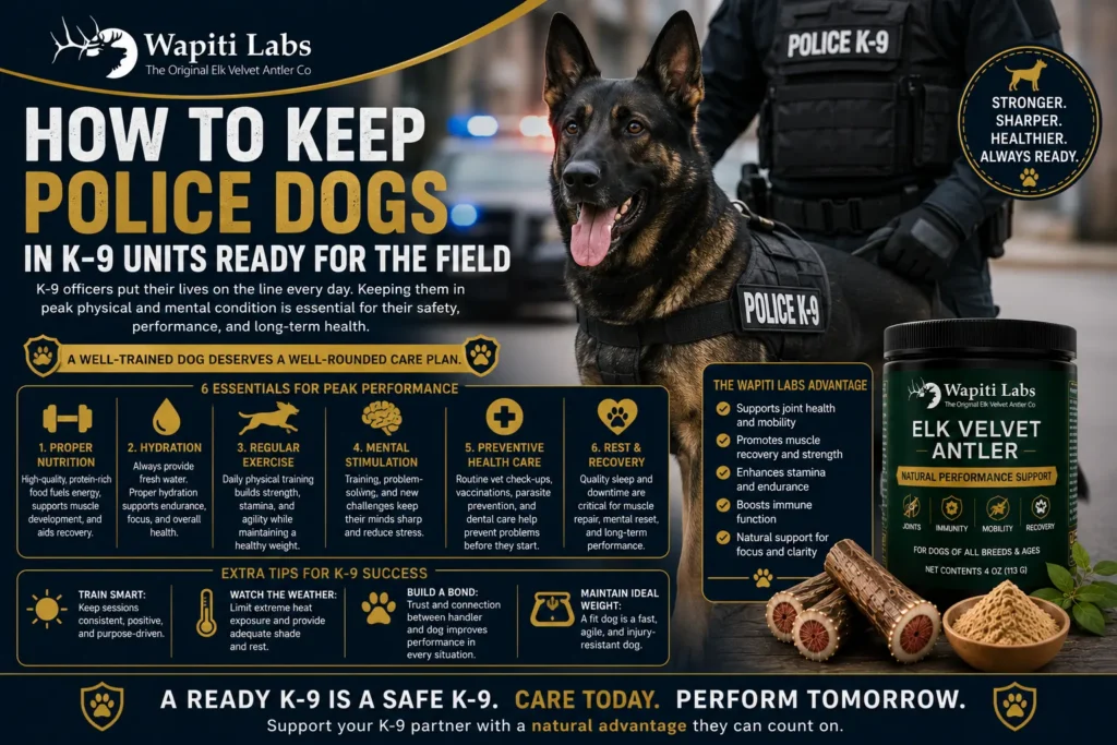 Police Dogs in K-9 Units